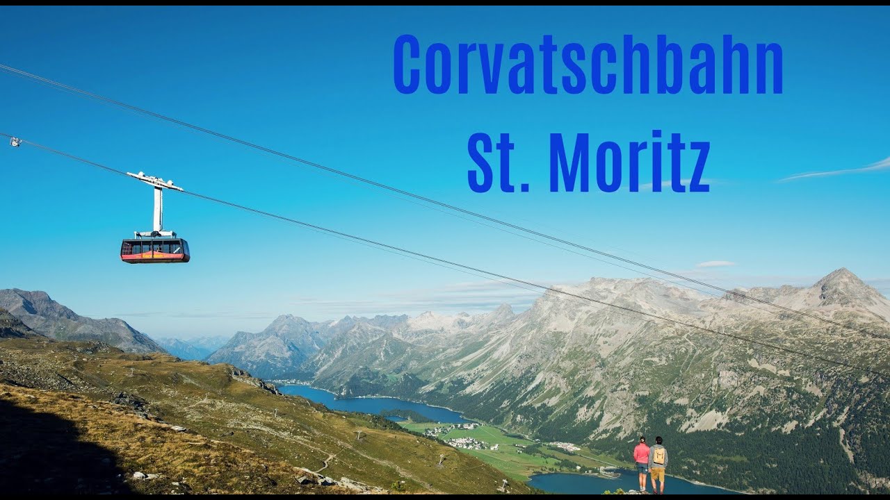 20 Minutes to 9900 feet over sea level! The Corvatsch Cable Car in Switzerland