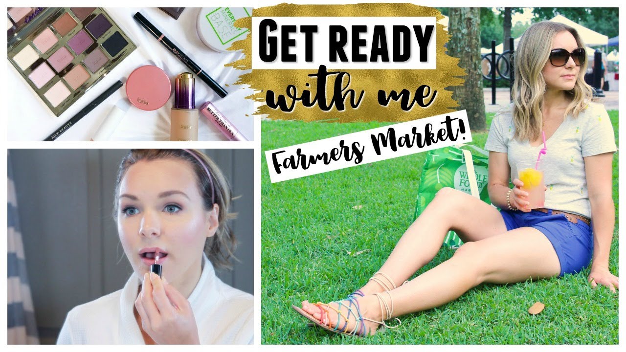 Get Ready With Me + Farmers Market HAUL!  | Shannon Sullivan