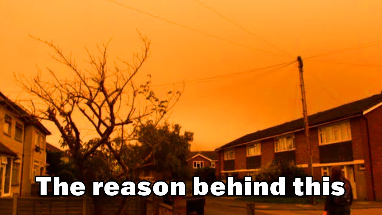 Here’s What Caused The Bizarre Orange Sky