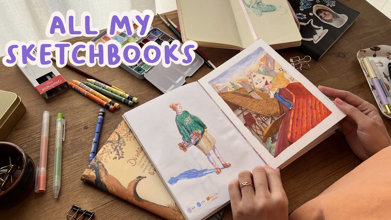 Ultimate GUIDE to SKETCHBOOKS every artist should have! 🎨#mixedmedia