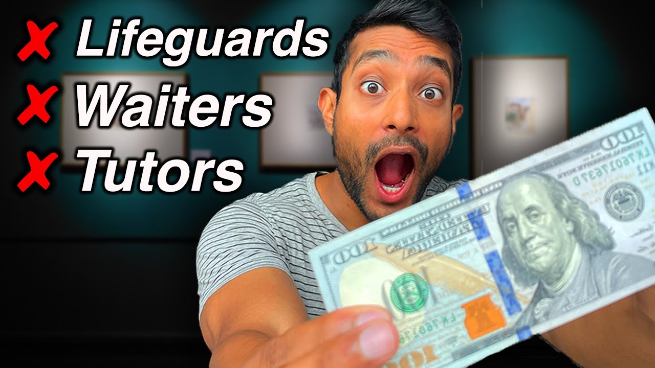 How I Made $70,000 In College (The Best jobs for College Students)