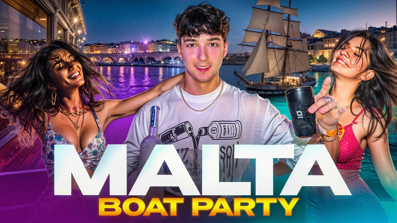 VADO AL BOAT PARTY PIÙ BELLO DI MALTA