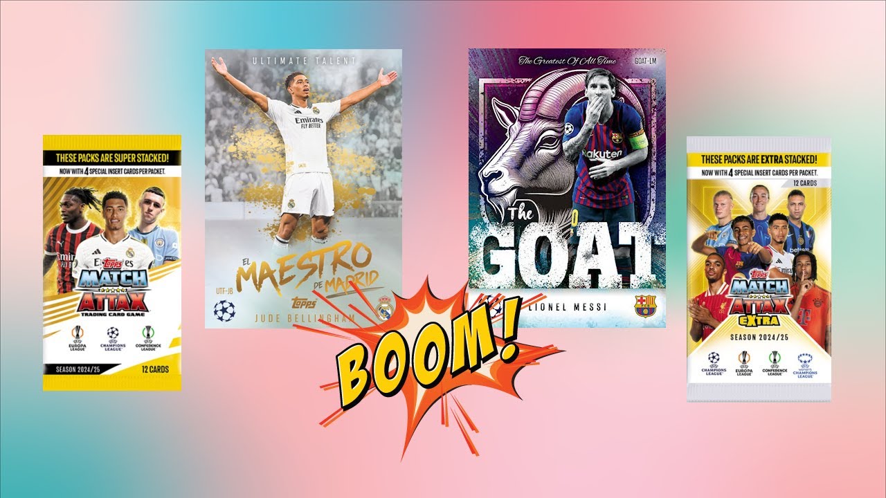 EPICKI POJEDYNEK Trafiam MESSI THE GOAT ULTIMATE TALENT BELLINGHAM w tym odcinku #topps #matchattax