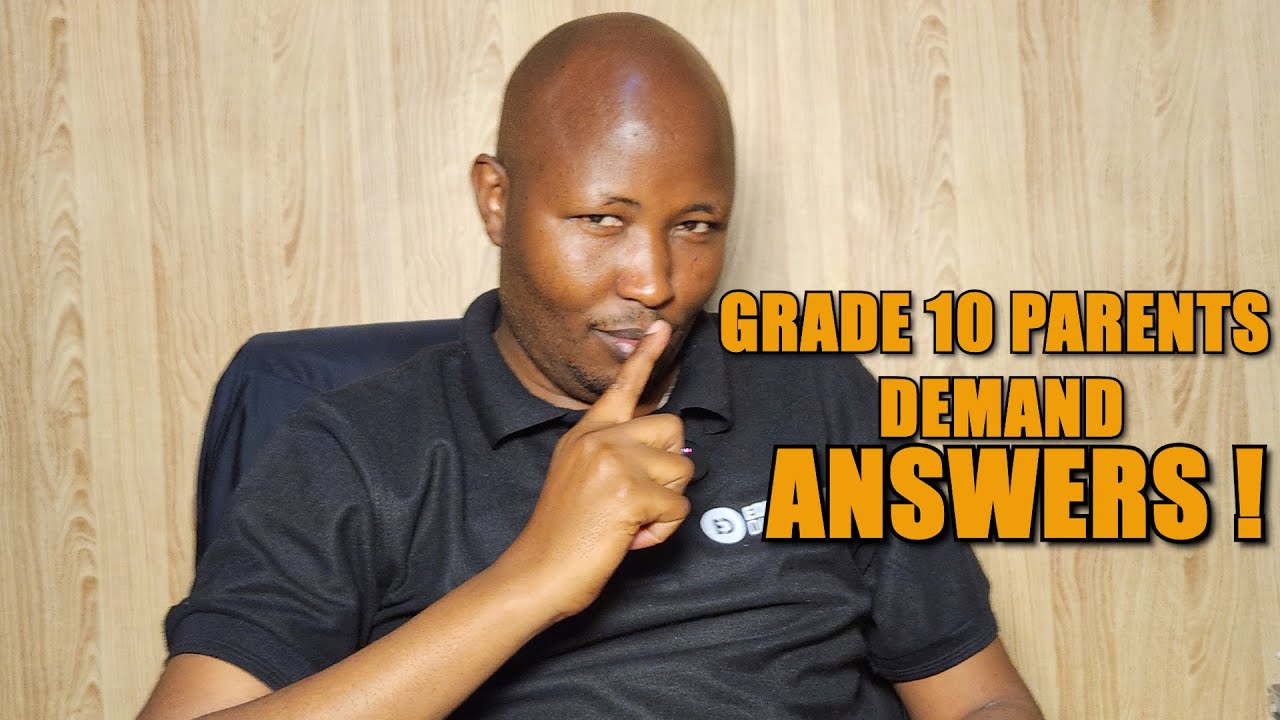 URGENT GRADE 10 QUESTIONS THE GOVERNMENT MUST ANSWER PARENTS,LEARNERS AND EDUCATION STAKE HOLDERS.