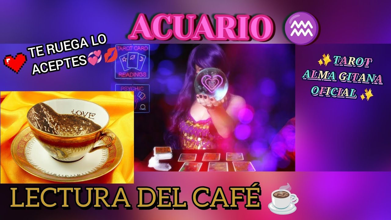 ACUARIO☕ NO TE SUELTA X ESO PIDE VERTE YA 💞AYER TE DESTROZÓ Y HOY TE ELIGE A TI💋#aquarius #foryou 