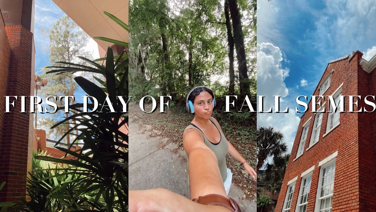 FIRST DAY OF FALL SEMESTER 2022 ♡ university of Florida, pre-physical therapy, senior year