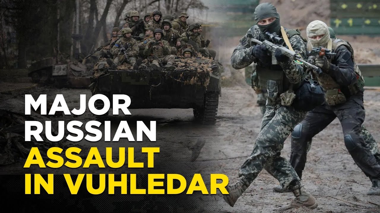 Ukraine War Live | Major Russian Assault In Vuhledar | Putin's Big Revenge? | World News