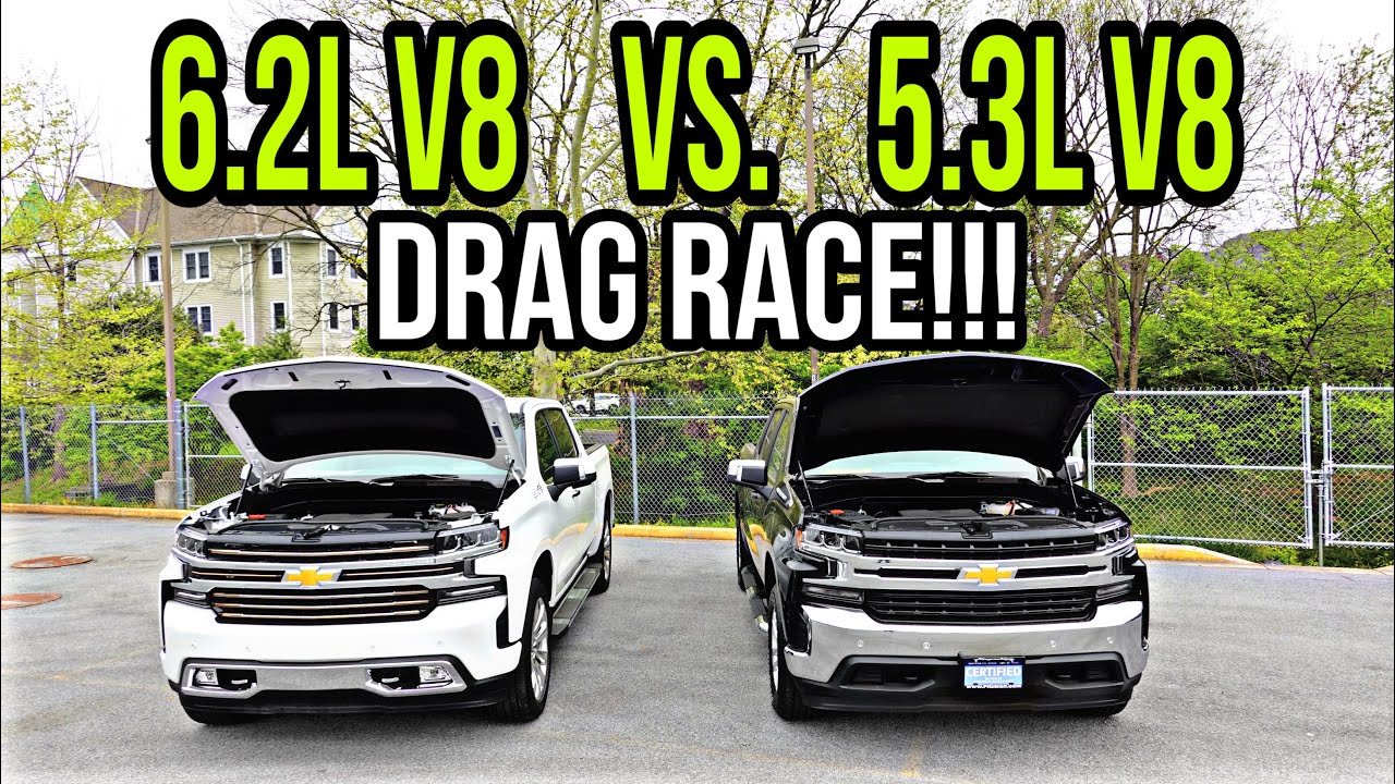 GM’s 6.2L V8 VS 5.3L V8 0-60!!!