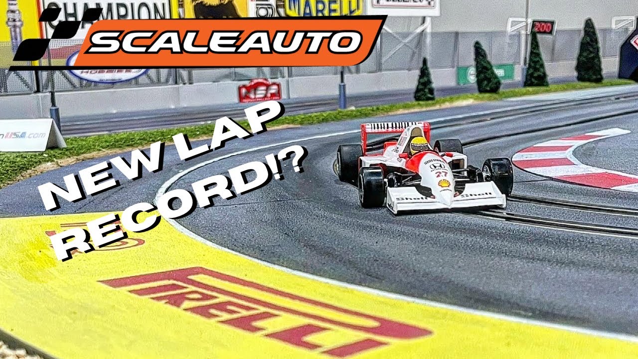 SCALEAUTO 1:32 F1 1990 AYRTON SENNA MCLAREN - RAPID! NEW LAP RECORD! 🏎️🏁