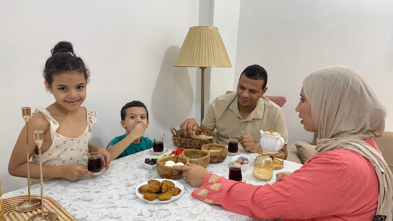 الحمدلله على كل حال😢صرات كارثة في وليدي🥹فطور مصري الله الله/كيف أعيش حياة هادئة وبسيطة مع أطفالي😍