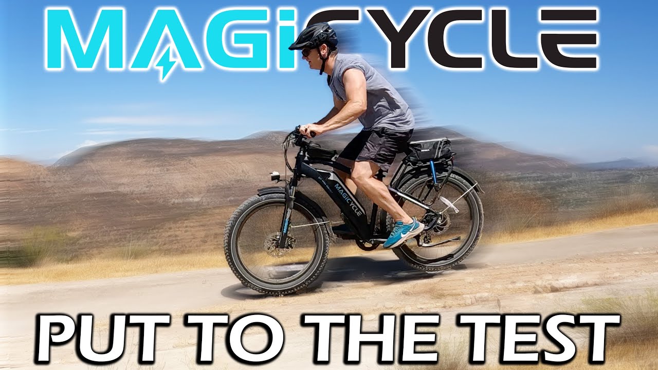 MagiCycle E-Bike Ride/Review - Put to the Test on Street, Trails, and Beach!