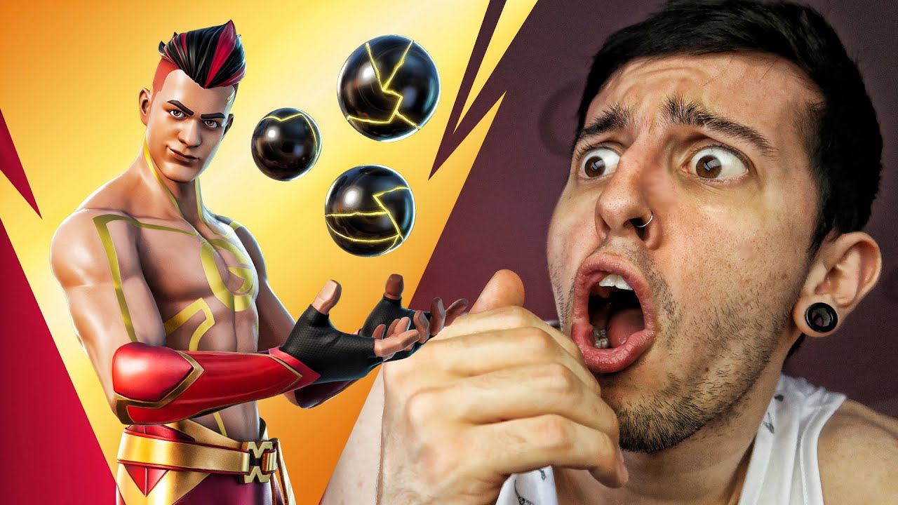 JUGANDO CON LA SKIN DE GREFG EN FORTNITE | Robleis