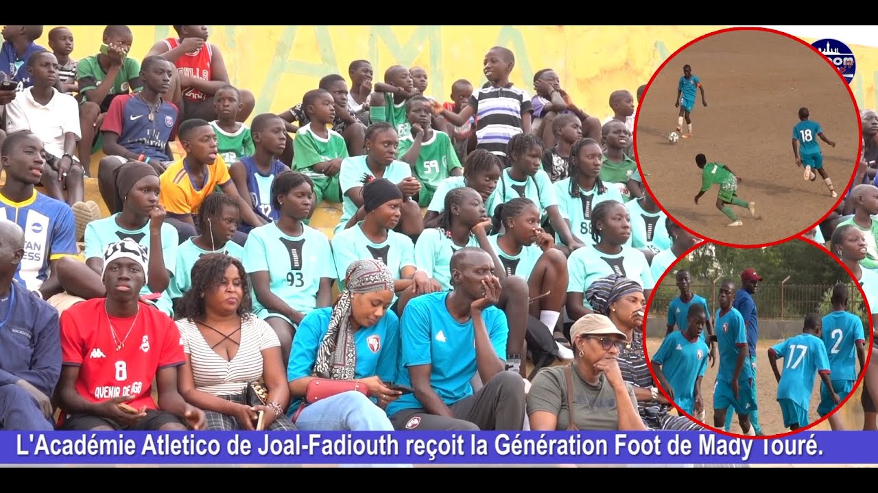 L'Académie Atletico de Joal Fadiouth reçoit la Génération Foot de Mady Touré