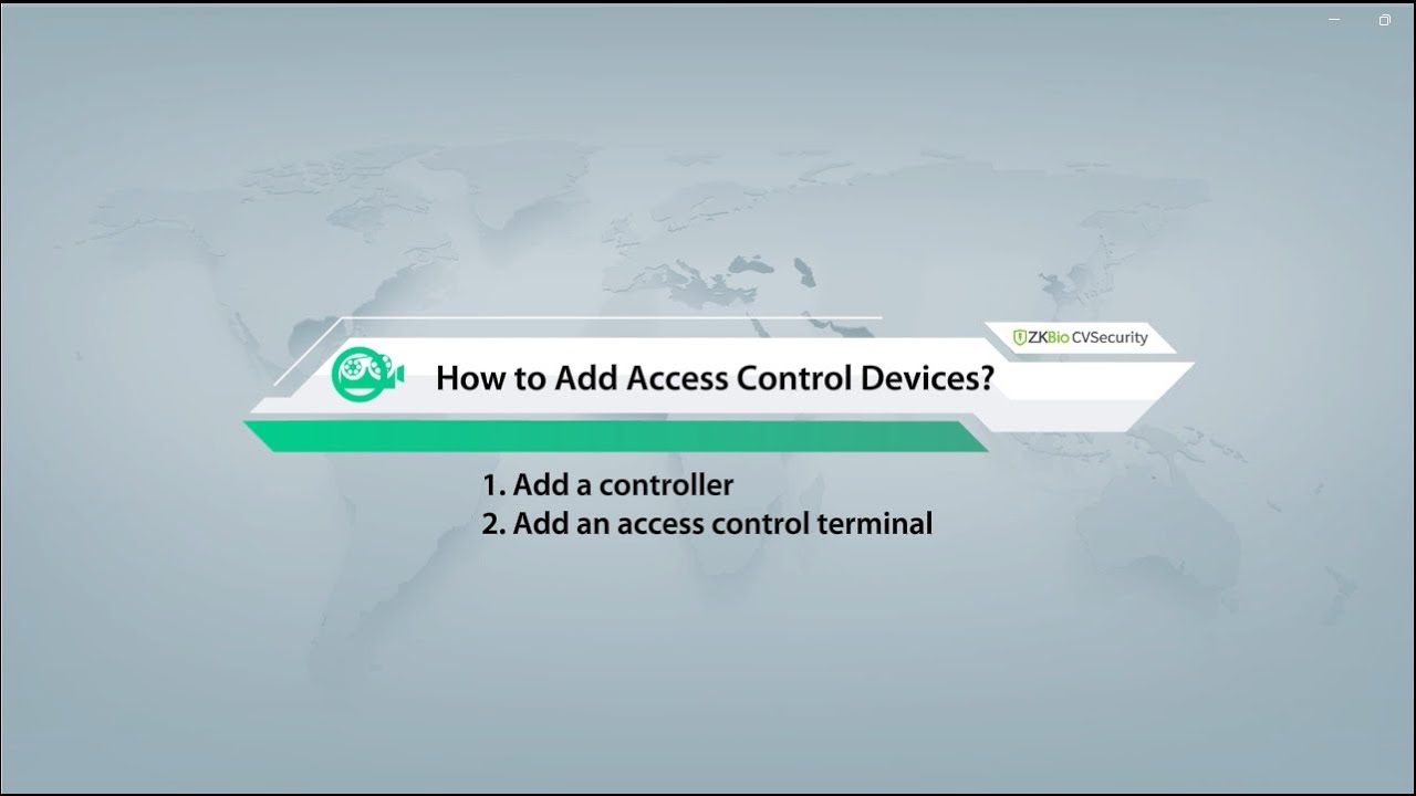 ZKBio CVSecurity Tutorial - How to Add Access Control Devices?
