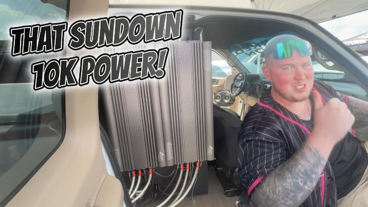 2 Sundown Team 10ks, подключены к сети @1,5 Ом на 3 Sundown Zv6 15s