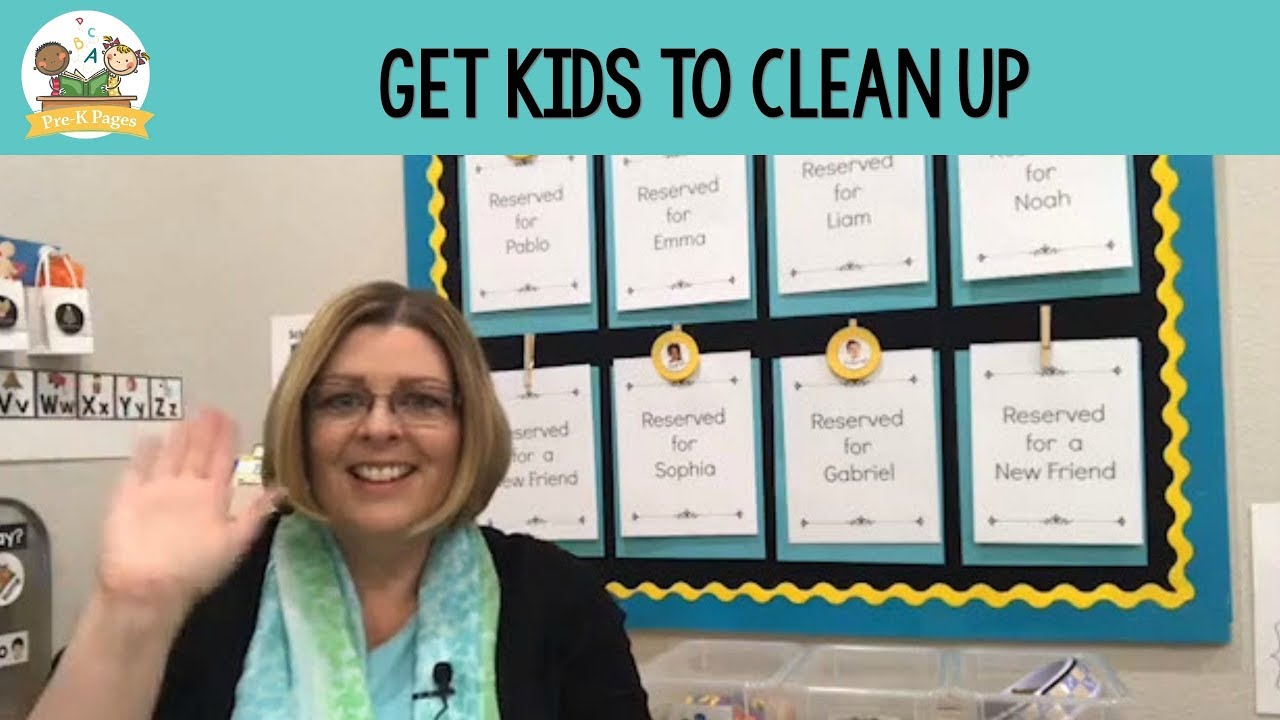 How to Get Kids to Clean Up in Preschool