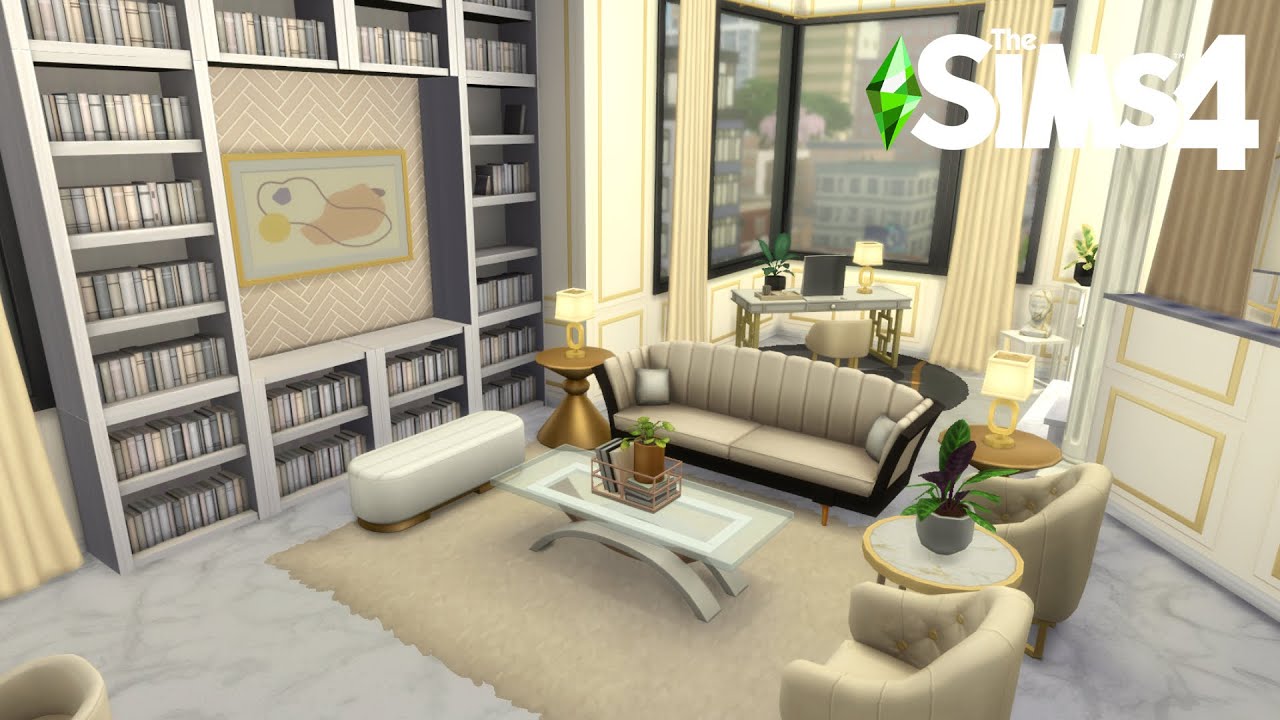 คอนโดสุดหรู ลักชู ตัวแม่ 💅🏼✨ the sims 4 speed build