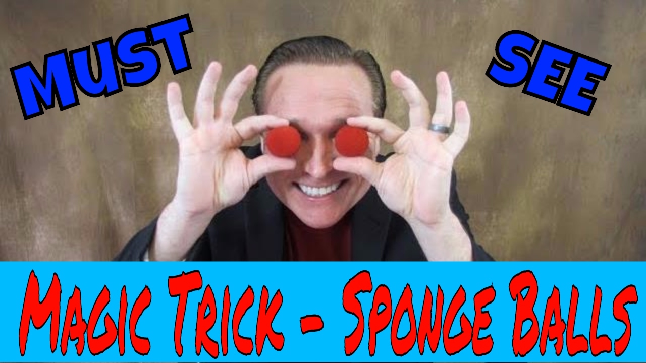 Magic Trick - Vanishing Sponge Ball Tutorial By Magic Mike