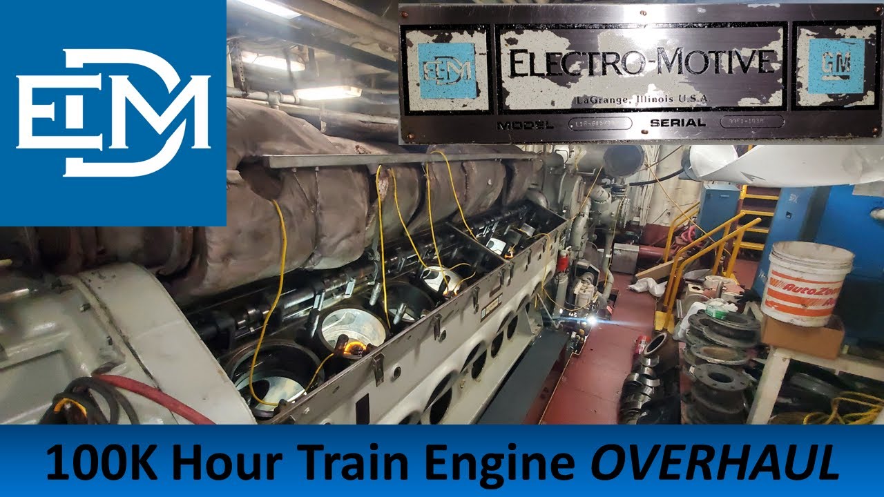 Rebuild of 2 Stroke EMD Ship Engines