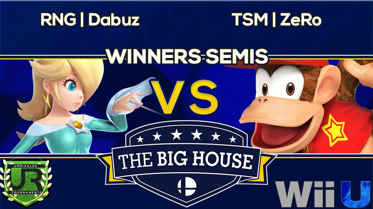 TBH6 WINNERS SEMIS - RNG | Dabuz (Rosalina. Olimar) vs TSM | ZeRo (Diddy Kong) - Wii U