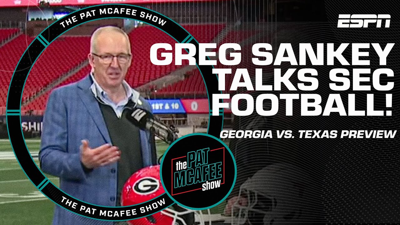 Greg Sankey talks Georgia vs. Texas Championship game 🏆 + CFP bracket | The Pat McAfee Show