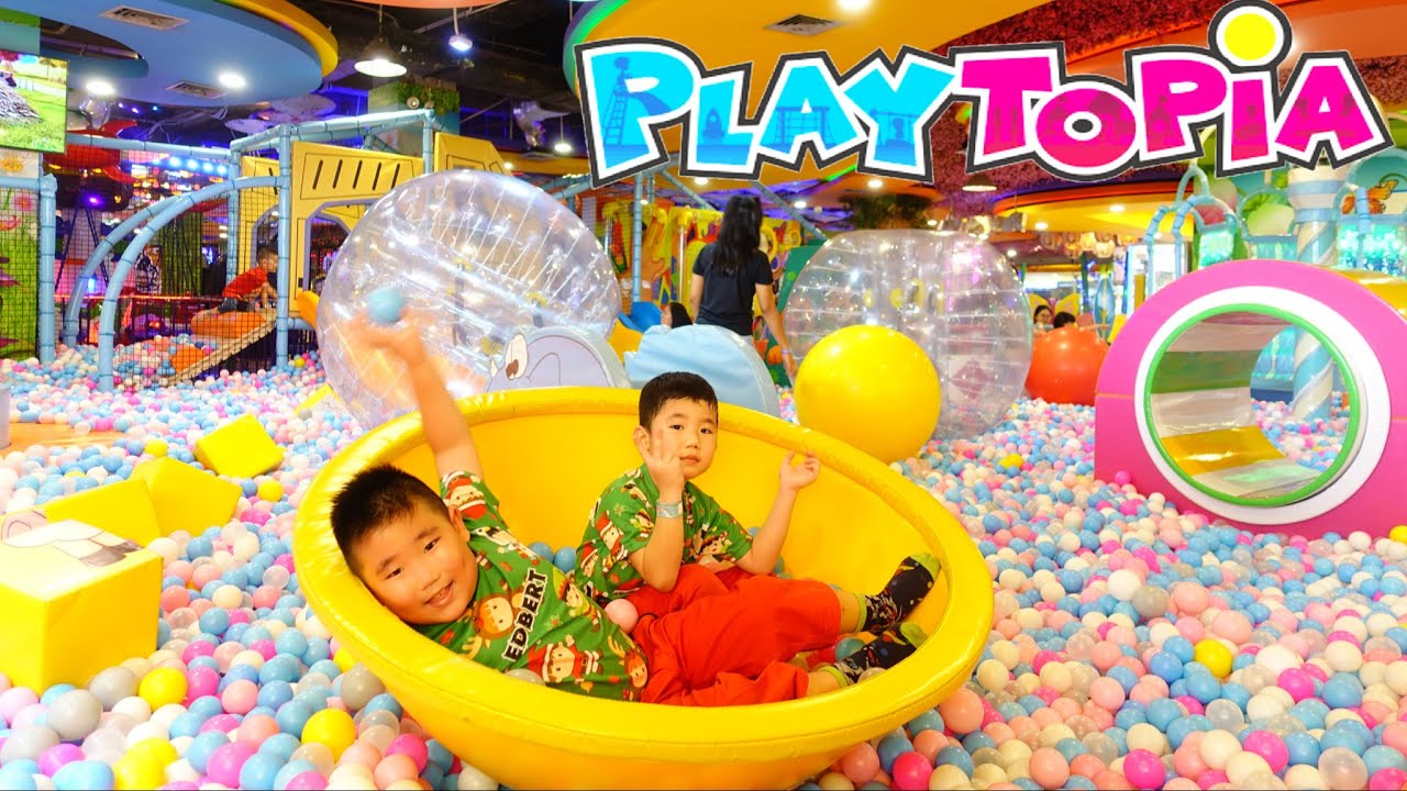 Playtopia Pluit Village Playgroundnya Tinggi Banget