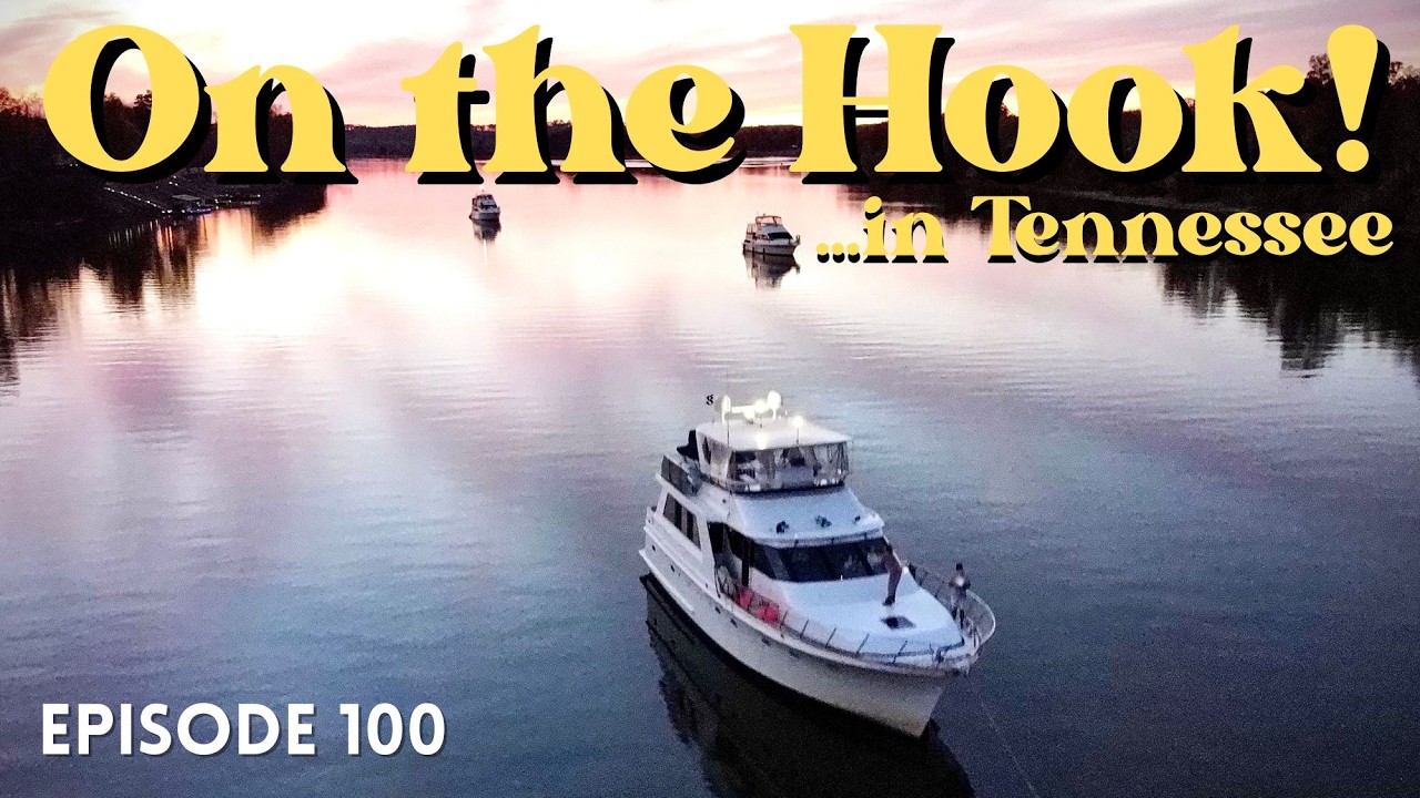 EP 100!🙌🎉   Cruising down the Tennessee River on America's Great Loop
