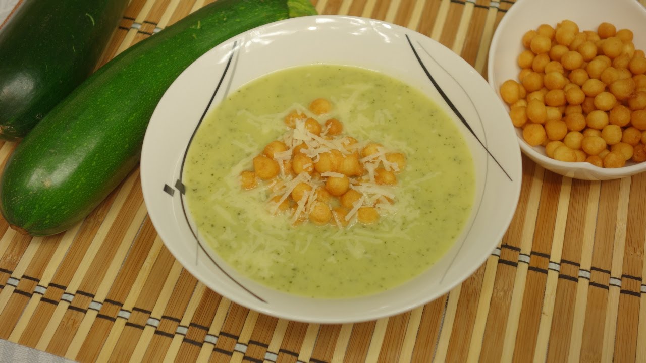 Zupa krem z cukinii | Pyszna zupa z cukinii