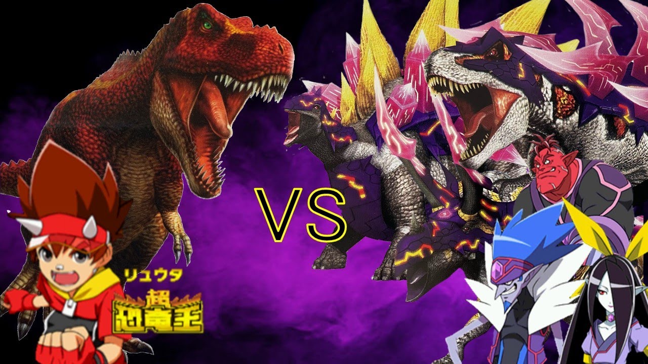 【#恐竜キング  】ティラノサウルス 激闘！ザンジャーク！！(FierceFight!SpacePirate!!)【#DinosaurKing  /#Takeちゃんねる】