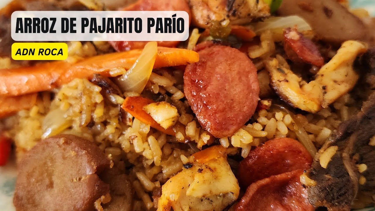 RECETA DE ARROZ DE PAJARITO PARÍO