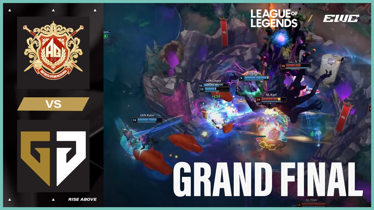 EPIC GRAND FINAL! Gen.G Esports vs AG.AL - HIGHLIGHTS - League of Legends at EWC 25