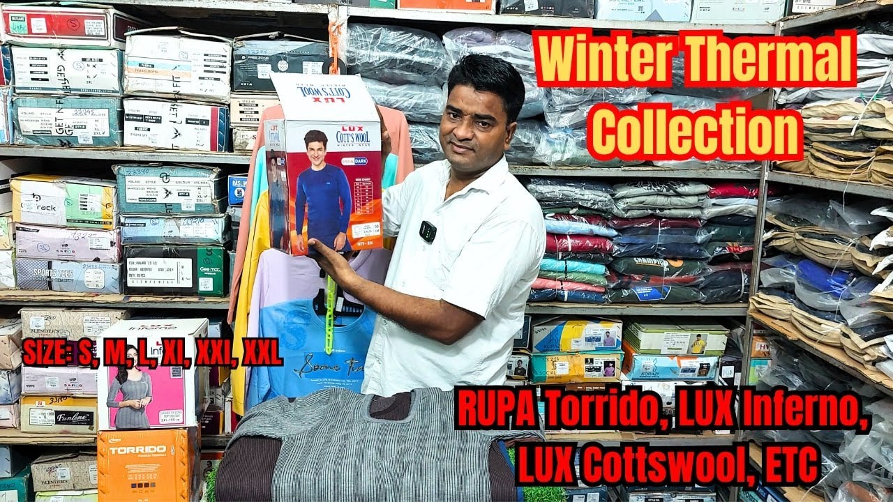 lUX INFERNO, LUX COTTSWOOL, RUPA TORRIDO 🔥| THERMAL WEAR FOR WINTER💯
