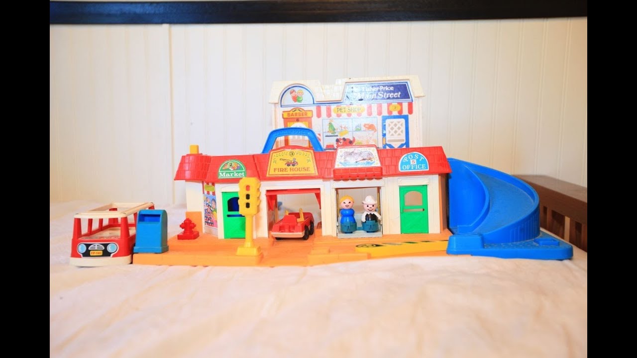 Fisher Price Little People Main Street 80s Little People Review