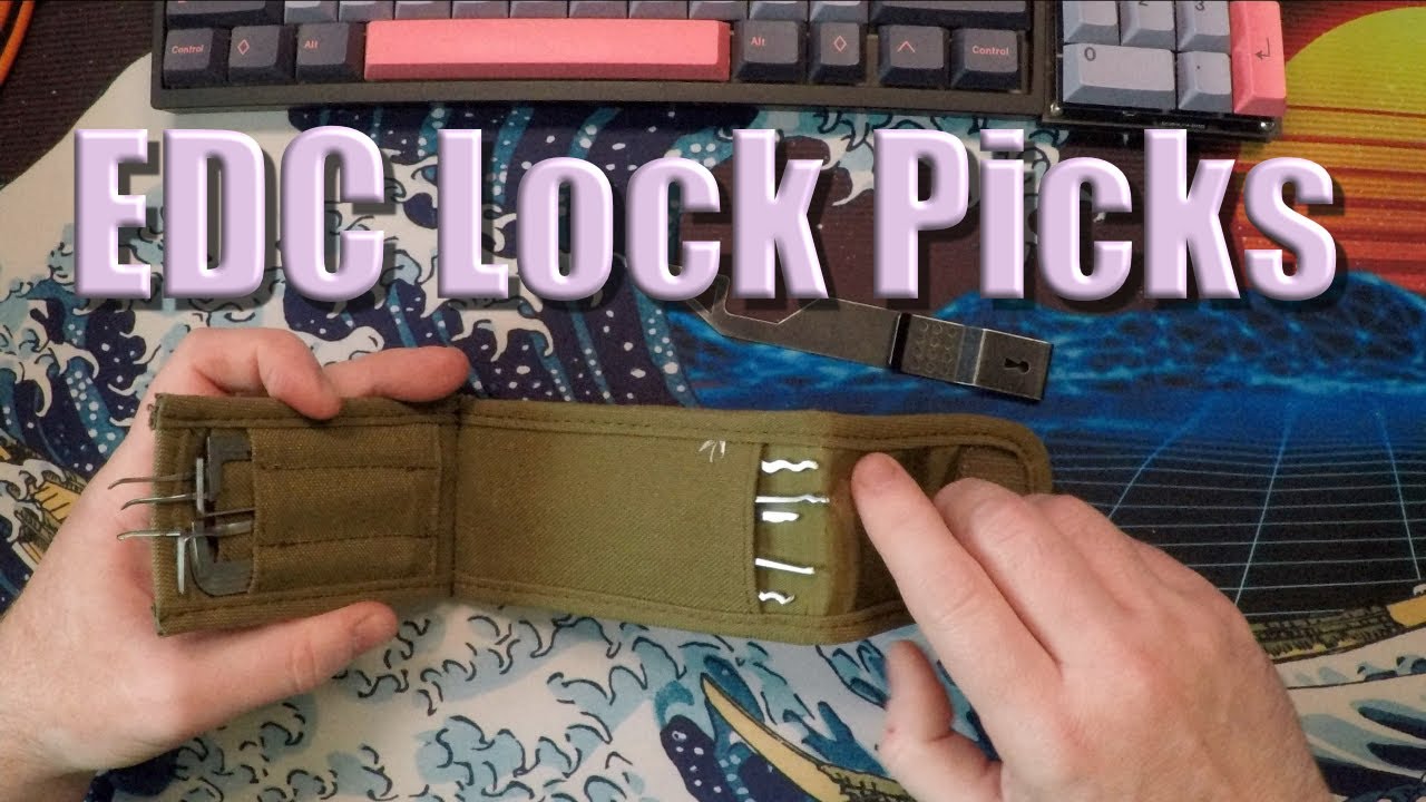My EDC Lock Picking Set