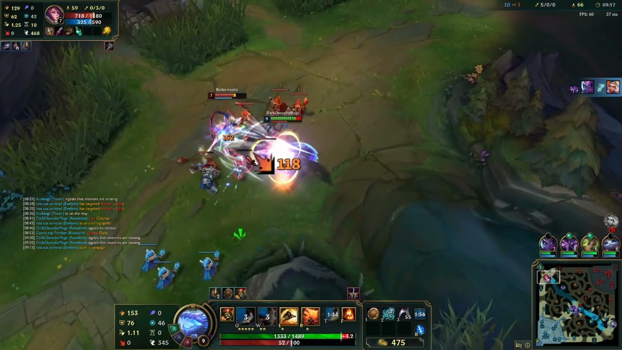 Ranked Preseason Top Renekton Bork VS. Fiora