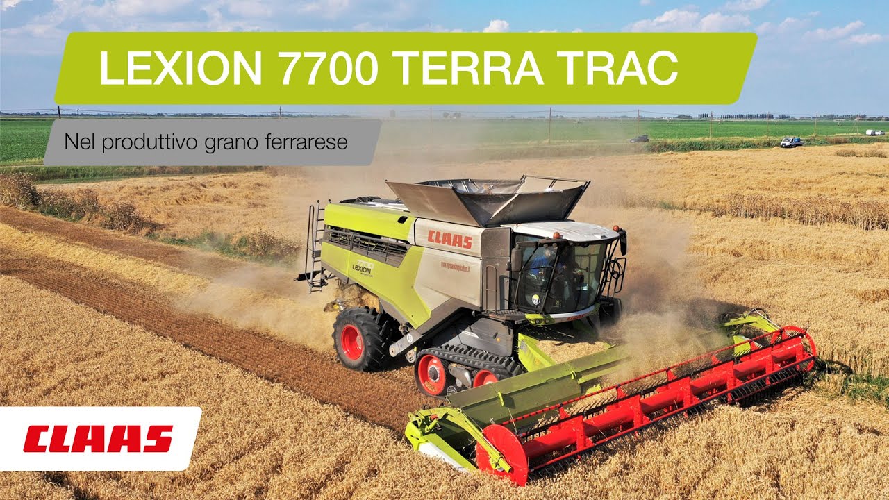 CLAAS In Campo 2020 - LEXION 7700 TT nel ferrarese