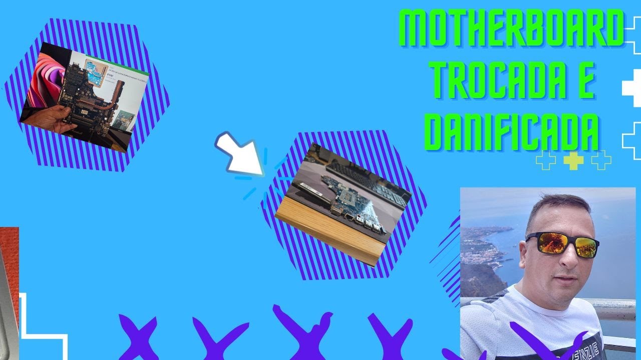 MOTHERBOARD ESTRAGADA E TROCADA