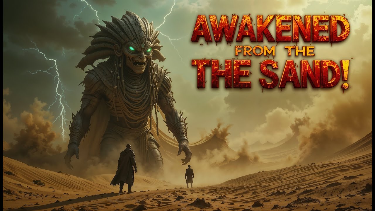 The Sand Wraith of the Whispering Dunes | Giant Monster Awakens in Desert Horror Tale 