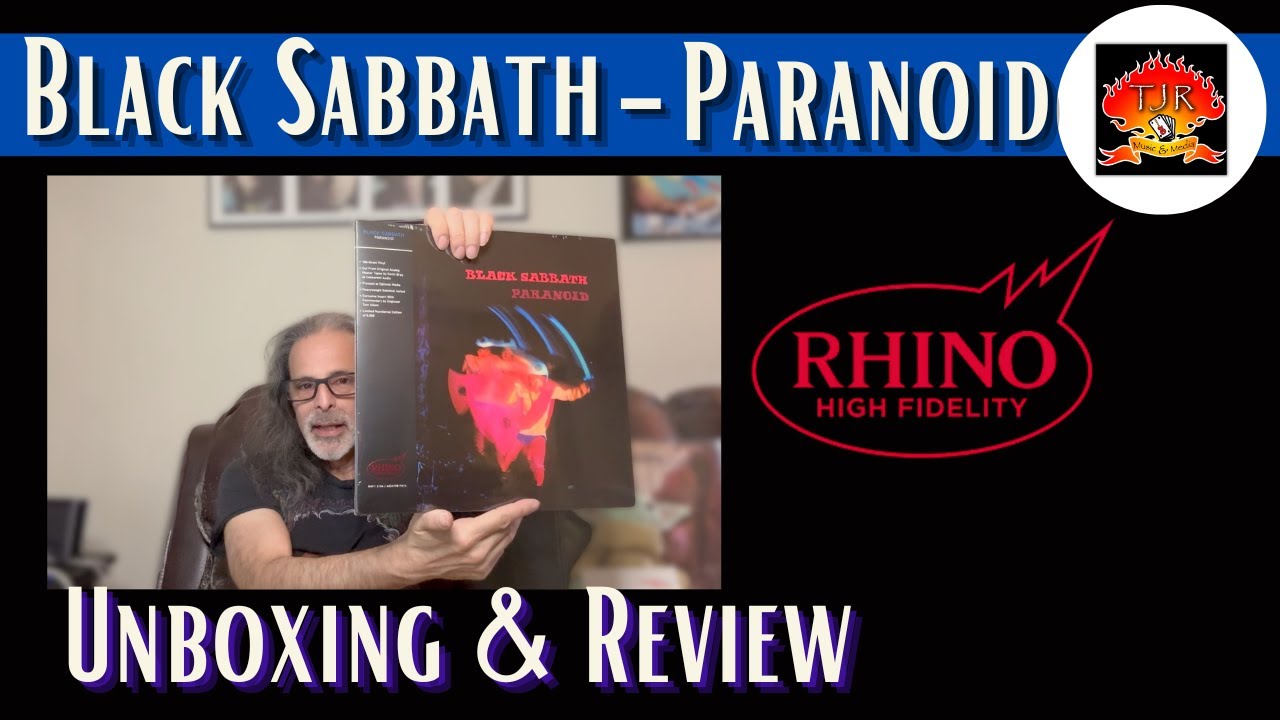 Black Sabbath Paranoid Rhino Hi Fidelity Unboxing & Review