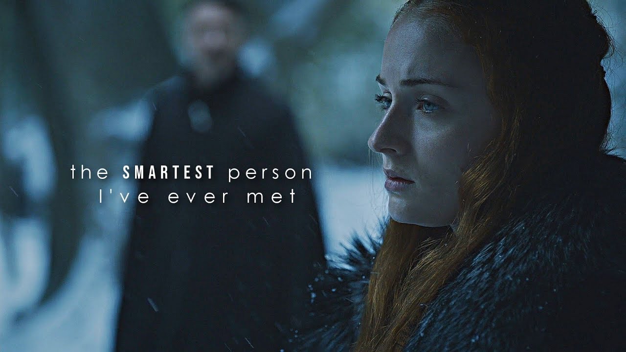 sansa stark II the smartest person i've ever met