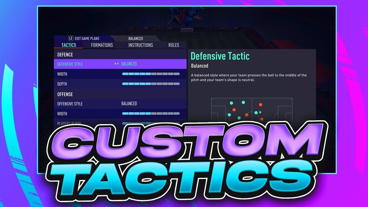 BEST FIFA 21 30-0 CUSTOM TACTICS, FORMATIONS & PLAYER INSTRUCTIONS!