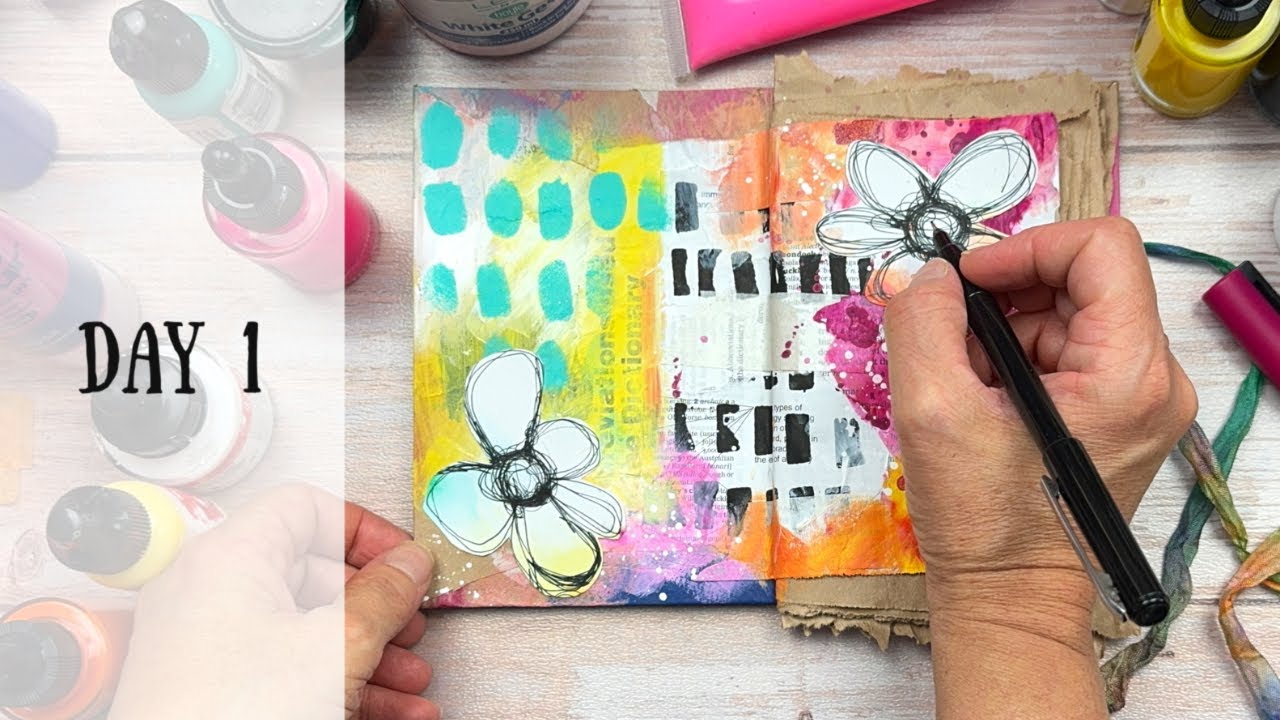 Day 1: Anything Goes April | 30 Days of Mixed Media Art
