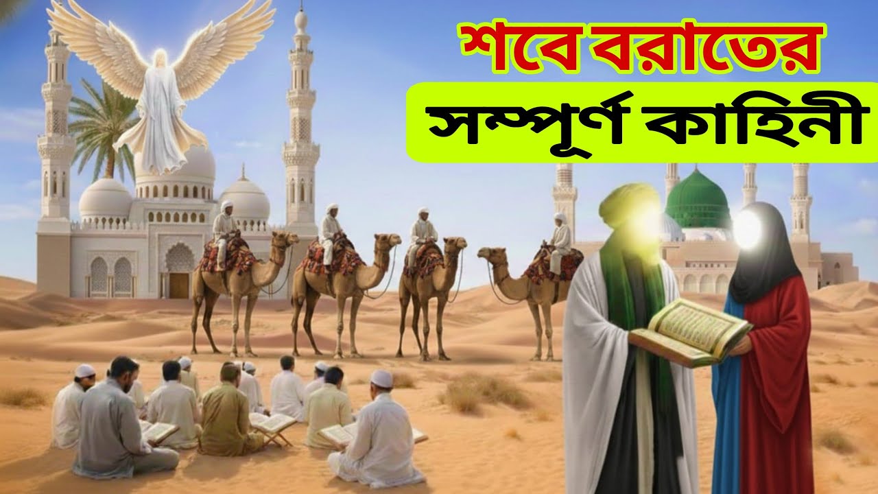 শবে বরাতের ঐতিহাসিক প্রেক্ষাপট ও পূর্ণাঙ্গ ইতিহাস | Shabe Barat Kahini new story Bangla !
