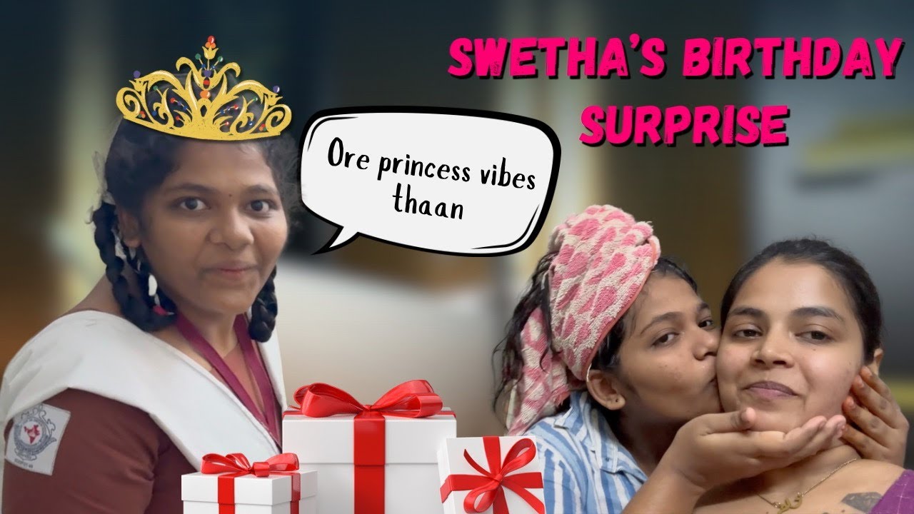 தங்கச்சிக்கு First ever big suprise 🥳🥰