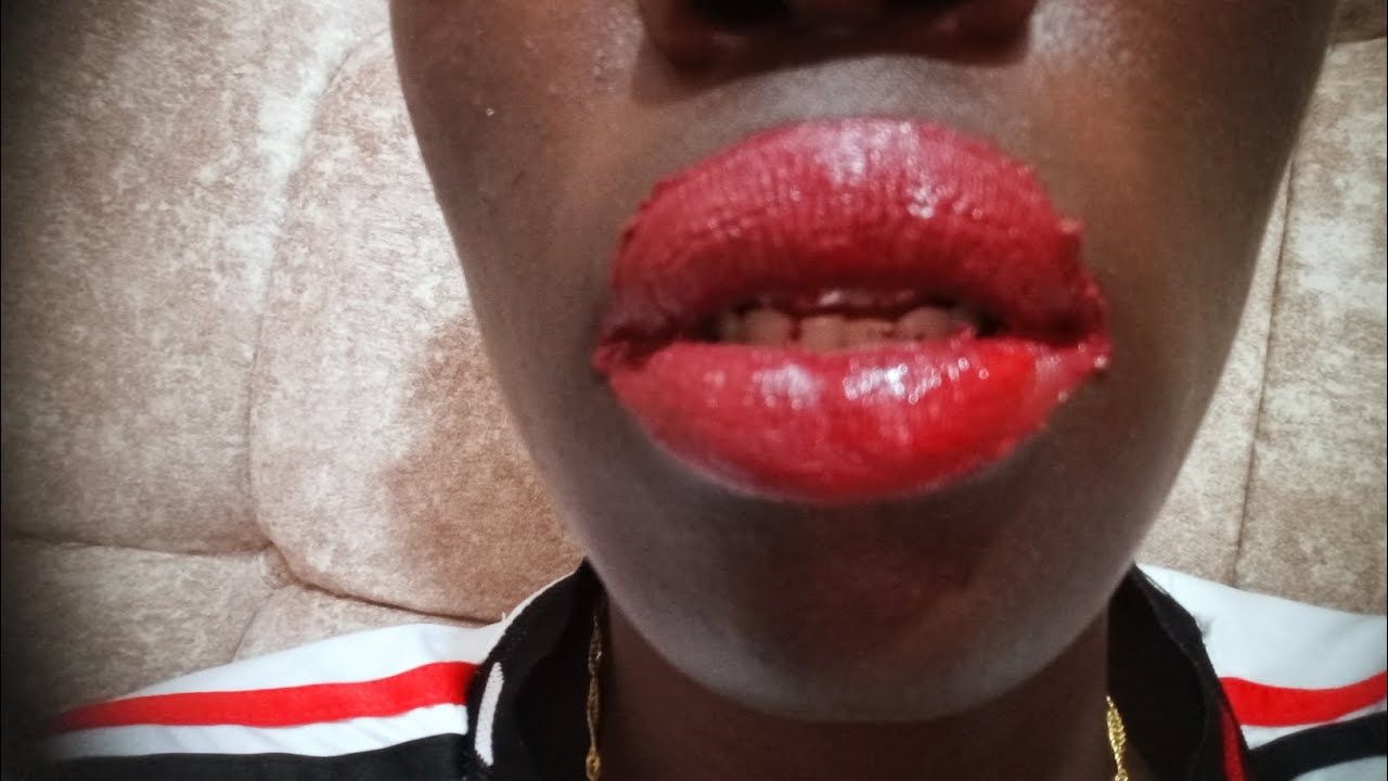 100 Layers Of Liquid Lipstick!! ( SO WEIRD )