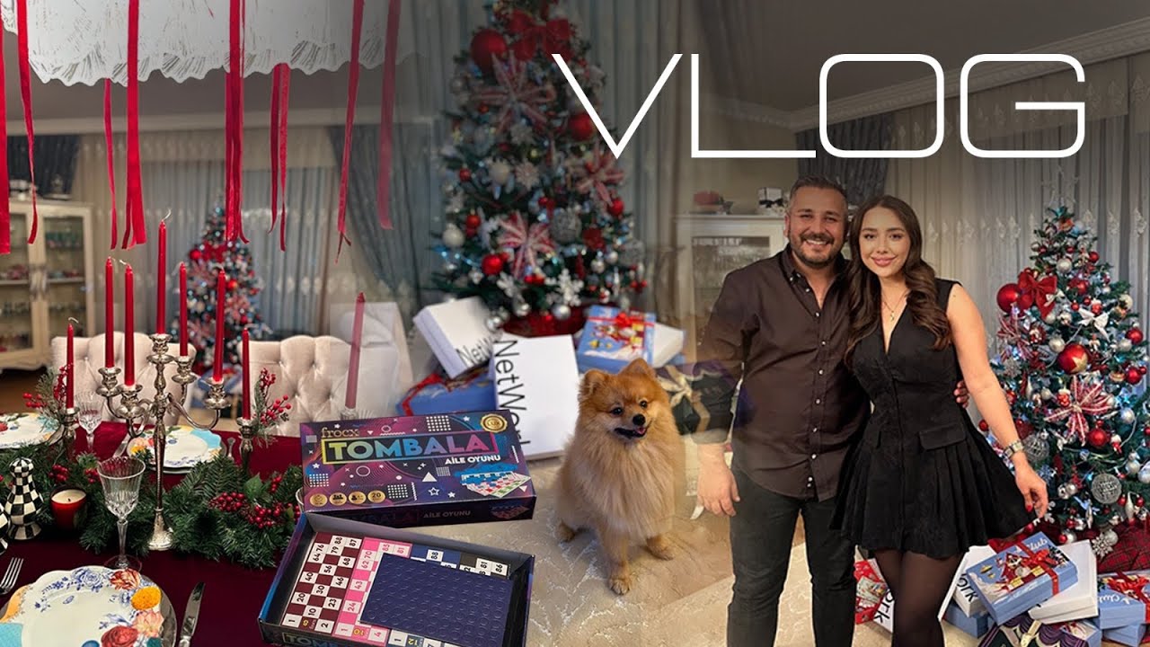 YILBAŞI COŞKUSU! Tabu,Eğlence ve Arkadaşlarla Kutlama Dolu İki Gün 🎉Muhteşem Yeni Yıl Sofrası