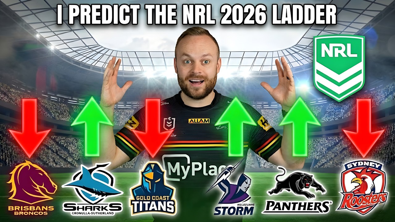 I Predict the NRL 2026 Ladder!