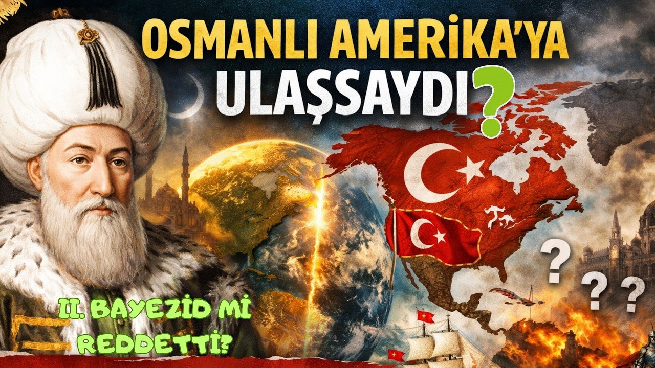 Osmanlı Amerika’ya Ulaşsaydı Dünya Haritası Nasıl Değişirdi?