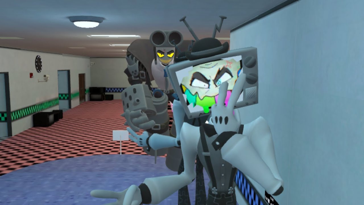 Mr Puzzles And Mr Wpnz Fight Scene