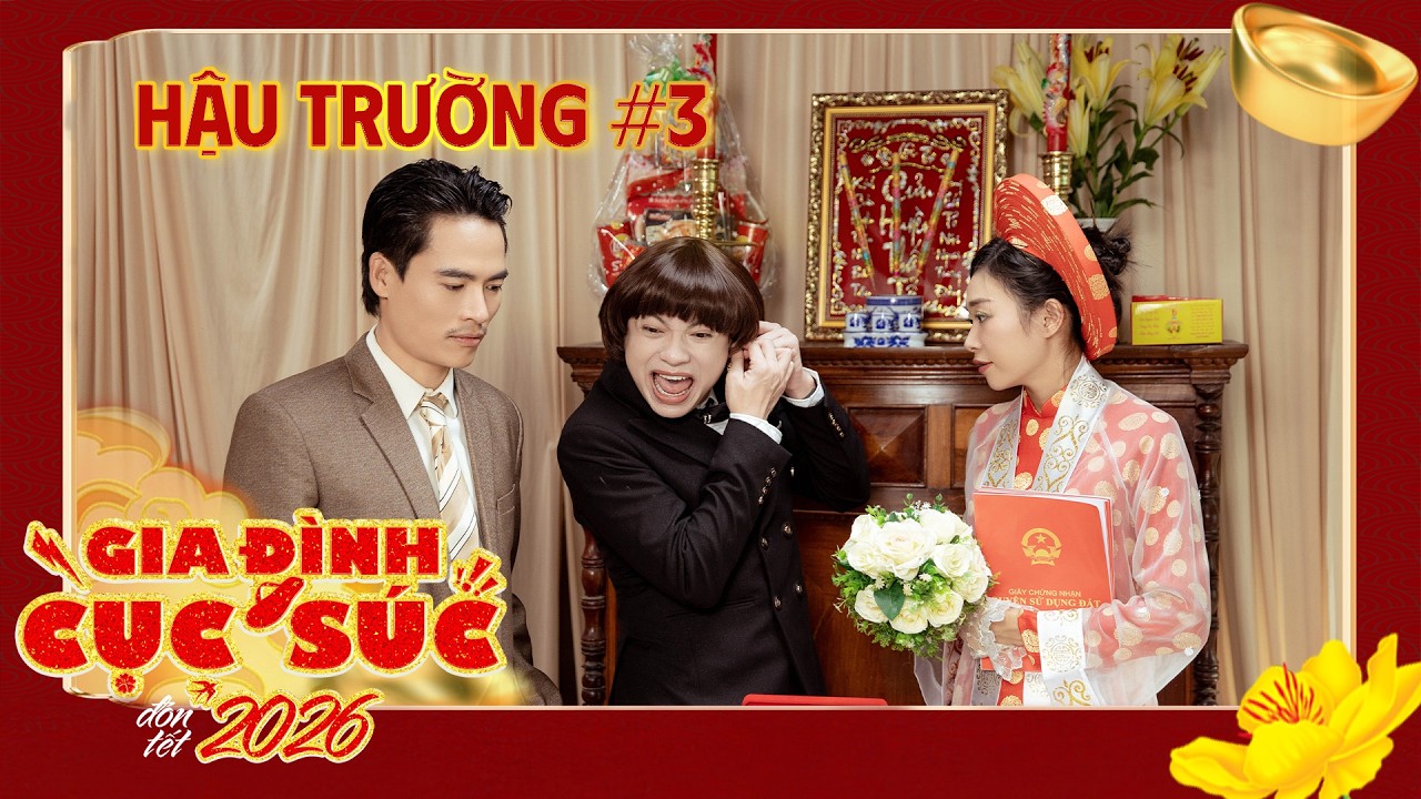BTS #3 | GIA ĐÌNH CỤC SÚC ĐÓN TẾT 2026 | Hậu trường đám cưới 